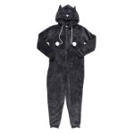 Pyjama chat en combinaison adulte