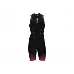 Combinaison de swimrun huub race - noir / rouge - xs - homme - triathlon