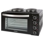 Combin four 28l et double plaques de cuission bomann kk6059cb