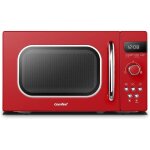 Micro - ondes - comfee - cmsro 20di rd - 20l - 800w - rouge - 8 menus automatiques