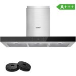 Hotte aspirante tactile 90cm comfee - classe a + + + - 650 m³ / h - 4 vitesse - filtre à charbon - led ... Hotte aspirante tactile 90cm comfee - classe a + + + - 650 m³ / h - 4 vitesse - filtre à charbon - led ...