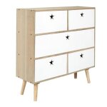 Commode like a star blanc