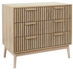 Commode - home deco factory - klaus - design - bois - marron