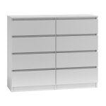 Commode de chambre de slon denfant - blanche - malwa m8 120