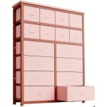 Commode de chambrecommode haute � 16 tiroirs en tissudesign modernemeuble de rangement pour chambre pour ...