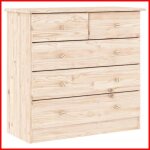Commode - cuque - alta - bois massif de pin - 5 tiroirs - 77x35x73 cm Commode - cuque - alta - bois massif de pin - 5 tiroirs - 77x35x73 cm