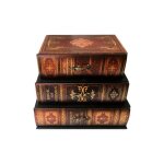 Commode de table vintage - mobili rebecca - mini commode mdf pvc 3 tiroirs Commode de table vintage - mobili rebecca - mini commode mdf pvc 3 tiroirs