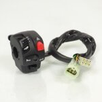 Commodo gauche domino pour quad yamaha 350 raptor 2012  2013 10p - h3976 - 01 neuf