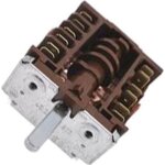 Commutateur plaque electrique 6 + 0 positions (95018 - 5024) - four cuisinière - ariston hotpoint brandt ... Commutateur plaque electrique 6 + 0 positions (95018 - 5024) - four cuisinière - ariston hotpoint brandt ...