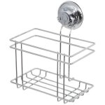 Compactor porte flacons � ventouse - m�tal chom�