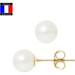 Compagnie générale des perles - boucles doreilles véritables perles de culture 7 - 8 mm or 18 cts système ... Compagnie générale des perles - boucles doreilles véritables perles de culture 7 - 8 mm or 18 cts système ...