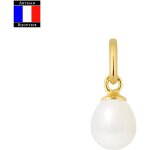 Compagnie gnrale des perles - pendentif articule vritable perle de culture poire 6 - 7 mm - or jaune ...