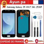 Complet ecran vitre tactile lcd - noir pour samsung galaxy j5 2017 j530 j530f + kit outils