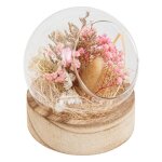 Composition boule fleurs sches d12cm pria - atmosphera createur dinterieur
