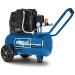 Compresseur d'air silencieux horizontal  deux cylindres scheppach hc25si - 24 l - 1100w - 8 barss - ...