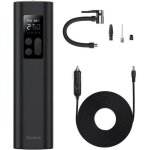 Compresseur dair - baseus - pompe dair electrique 12v - affichage numrique - lampe led - portable