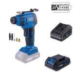Compresseur portatif - scheppach - 20v ixes - c - ac20 - x + batterie 2ah + chargeur 22ah