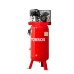 Compresseur vertical 150 l � entrainement par courroie - 10 bars - 22 kw / 3 cv - 230 v - 400 l / min ...