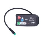 Compteur daffichage de vlo lectrique affichage pour kt?led880 de vlo lectrique indicateur daffichage ...
