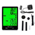 Compteur de vélo - west biking - filaire / sans fil - Étanche - noir - 60x44x15mm Compteur de vélo - west biking - filaire / sans fil - Étanche - noir - 60x44x15mm