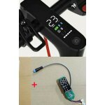 Compteur de vitesse xiaomi m365 / m365 pro lcd - noir - adulte - dashboard ajustable