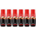 Concentrs sodastream - lot de 6 concentrs cola - jusqu' 54l de boissons - 440ml