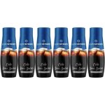 Concentrs sodastream - lot de 6 concentrs cola sans sucres - jusqu' 54l de boissons - 440ml