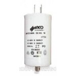 Condensateur - electrolux - 9�f 450v - d�marrage moteur - radial - blanc