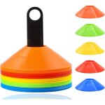 20x c�nes de marquage ? c�nes d?entra�nement pour slalom ? accessoires pour football athl�tisme et bien ...