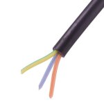 Conecticplus bobine de câble électrique souple 3x2. 5 mm h07 rnf 3 mètres noire Conecticplus bobine de câble électrique souple 3x2. 5 mm h07 rnf 3 mètres noire