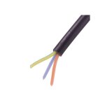 Conecticplus bobine de c�ble �lectrique souple 3x2. 5 mm h07 rnf 50 m�tres noire