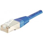 Conecticplus c�ble ethernet cat6 50cm blind� bleu