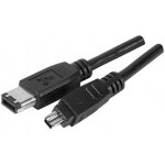 Conecticplus cāble firewire 400 6 / 4 2m noir Conecticplus cāble firewire 400 6 / 4 2m noir
