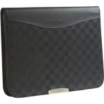 Confrencier a4 zipp avec calculatrice - collection damiers - noir - cristo