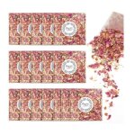 Confettis de mariage - naturel - lot de 20 paquets - fleurs s�ch�es - biod�gradables - d�coration