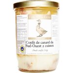 Confit de canard du sud - ouest - 2 cuisses - 100% landes france - 0% conservateur 0% additif sans ogm ...