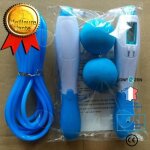 Corde  sauter - confo - lectronique sans fil - compteur de calories - longueur 28 m - bleu