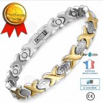Bracelet - confo® - organgonfand - titane acier - aimant santé - unisexe Bracelet - confo® - organgonfand - titane acier - aimant santé - unisexe