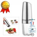 Moulin  poivre - confo - zx - d33 - lectrique - acier inoxydable - 2 pices