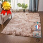 Tapis - confo - laine de soie douce - 140x200 cm - beige - intrieur moderne