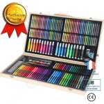 Confo ensemble de 180 pices enfants aquarelle stylo crayons dbutant art peinture main coulissante ...