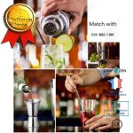 Confo kit de shaker  cocktail set professionnel en acier inoxydable soire mixer barman set avec accessoires ...
