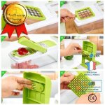 Confo mandoline de cuisine  main fruit lgume multifonction 11 en 1 lames interchangeables rglable ...