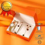 Confo parures bijoux montres exquises bracelets colliers alliage acier inoxydable cadeaux pour femmes ...