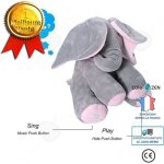 Peluche anime - confo - lphant - chante - 30 cm - pour bb 0 - 3 ans