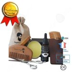 Set de soin de barbe - confo - huile peigne brosse et ciseaux - cadeau idal pour homme
