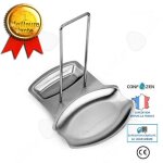 Confo support couvercle repose cuillère reste en acier inoxydable ustensiles de cuisine couvercle de ... Confo support couvercle repose cuillère reste en acier inoxydable ustensiles de cuisine couvercle de ...