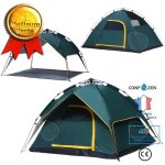 Tente de camping - confo� - 4 personnes - imperm�able - automatique - tissu oxford
