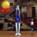 Lampe passionova 25w kf - 6122 lampe  lave bleu alliage daluminium design contemporain clairage dcoratif ...