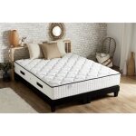 Confort design hotel grand confort ensemble matelas & sommier 180 x 200 - ep. 30cm - ressorts - 7 zones ... Confort design hotel grand confort ensemble matelas & sommier 180 x 200 - ep. 30cm - ressorts - 7 zones ...